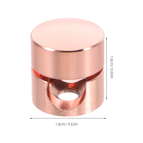 3Pièces Crochet Câble Aluminium Rose Gold Fixation Maison 1