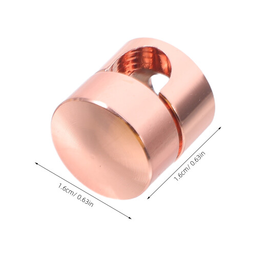 3Pièces Crochet Câble Aluminium Rose Gold Fixation Maison 2