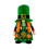 St. Patrick's Day Couple Gnomes Plush Decor 8.66 In 3
