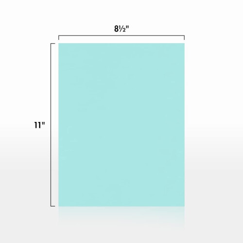 Χαρτί Χαρτόνι 8,5" x 11" | Μέγεθος Letter | Μαύρο Midnight | Εξώφυλλο 100lb. (Κείμενο 183lb.) | 50 τεμ. 1