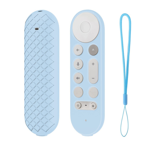 Θήκη σιλικόνης για Google TV Streamer4K Google GY3LE TV (4K) Φωνητικό τηλεχειριστήριο2024Κάλυμμα 1