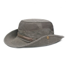 (Army Green) Outdoor Foldable Bucket Hat Breathable Wide Brim Fishing Sun Cap for Fishing Hiking Camping Traveling