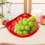 Fruit Tray, Red Kitchen Utensils 5