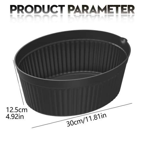 Επενδύσεις σιλικόνης για crock pots/αργές χύτρες, διαχωριστικό ένθετο συμβατό με 2