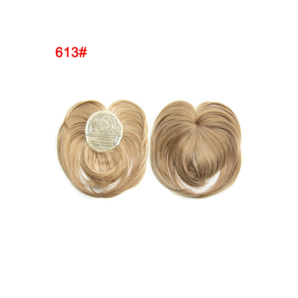 Penghui-Toys Unisex (613#) Hair Toppers Hairpiece Straight Hairpiece Clip In Women Bangs Fringe Hair Extensions Wig