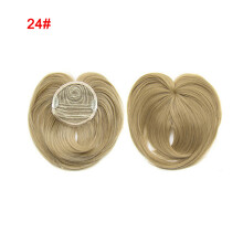(24#) Women\'s Clip-in Bangs Hairpiece - Straight Fringe Extensions