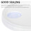 Gallon Bucket Lid Bucket Lid Plastic White 2Set 8