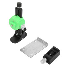 Laserwaterpasconnector, statiefadapter, snelle installatie, 180 graden kantelbaar, solide constructie, antislipoppervlak, veilige schroefverbinding.