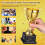 Winner Trophy Award Plastic Golden 1Set Compact Design for Competitions 2