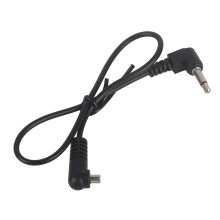 Cablu de sincronizare pentru blițuri externe cu conexiune stabilă pentru camere DSLR, cablu spiralat pentru bliț PC mascul, compatibil cu