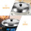 Frying Pan Lid Silver 1Pcs 12.6in 3