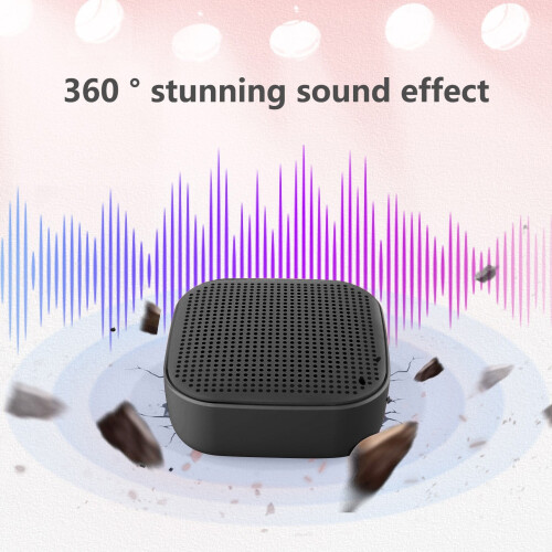 Φορητό αδιάβροχο ηχείο Bluetooth με μικρόφωνο, συμβατό με όλες τις συσκευές – ιδανικό 2