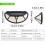 Fankiway Außenfluter 102 LED IP65 180 3