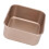 Gold Deep Square Baking Sheet – Thickened Carbon Steel, Non‑Stick, Stackable, Ideal for Cake, Bread, Barbecue & Serving 7