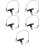 5Pièces Verrou T-Handle Résistant Ball Lock Pin Usage Industriel 8