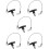 5Pièces Verrou T-Handle Résistant Ball Lock Pin Usage Industriel 9