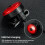 USB Rechargeable Bike Front/Rear Light Kit, 3 Modes, Tool-Free Hook Mount, Long-Range Visibility – Compatible with All Bikes 4