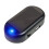 Solar Powered Dummy Alarm Car Security Blinking LED 2 Pack for Tools/Office(Blue), 2