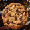 Chocolate Cookie Ceramic Ornament Round 1 Pack 4
