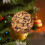 Chocolate Cookie Ceramic Ornament Round 1 Pack 7