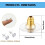 100pcs Hypoallergenic Flat Earring Backs for Studs & Heavy Earrings, Secure Screw-On, Compatible with Most Studs (White) 4