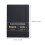 A5 Black Paper Sketchbook Hardcover 100 Sheets 2