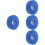 Polyester Kabelbinder Blau Kabelfixierband 7
