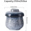 Vintage Ceramic Coddled Egg Cups with Lids for Steaming Eggs, Soup, Pudding (Style-C) 2
