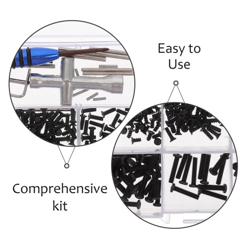RC Car Screw Bolt Nut Kit with Wrench for Maintenance 2