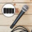 Plastic Microphone Battery Caps 4 Pcs Assorted Colors 5