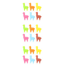 18Stk Reusable Silikon Wein Marker Tierform Trinkglas Charms