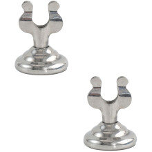 2Stk Notizhalter Nummer Clip Silber Robust Und Elegant