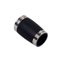 Tube Deux Sections Clarinette Noire Compatible Et Ajustable