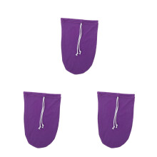 3Pièces Protection Plâtre Pied Violet Coton Ajustables