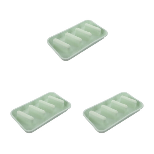 3Pièces Porte-Taco Silicone Vert Longue Durée, Facile À
