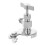 Ouvre-Bouteille Valve Métal Durable Argenté Usage Domestique 1