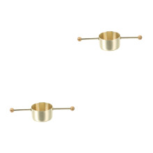 2Pièces Tasse Doseuse Double Embouts Réutilisable Cocktail