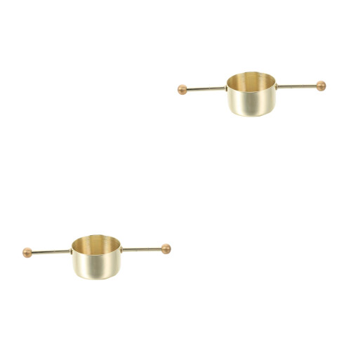 2Pièces Tasse Doseuse Double Embouts Réutilisable Cocktail