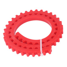 Profilo flessibile in polimero con spaziatura di 16mm a trazione a ingranaggi per falegnameria 1m