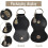 Stainless Steel Guitar Pick with Holder 1 Pack 3