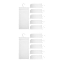 12Pièces Porte-Placard Transparent PVC Pour Stationnement