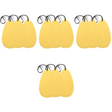 12Pièces Chiffons Jaunes Pour Nettoyage Flûte Et Saxophone