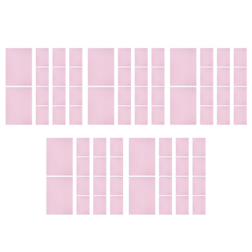 500Pièces Papier De Soie Rose Doux Pour DIY