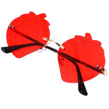 Strawberry Accessories Fancy Dress Sunglasses Photo Props Fruit Party