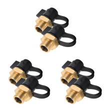 6Pcs Durable Gas Tank Valve Multi-Color Air Intake Pipe Vent for Cars