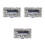 300Sets Rustproof Silver Iron Belt Tool Kit with Eyelet Punch 1