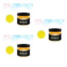 3Pcs Wood Use Wax Orange Natural Beeswax for Polishing & Maintenance
