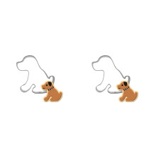 2Pcs Non-Stick Stainless Steel Cartoon Cookie Molds for DIY Baking
