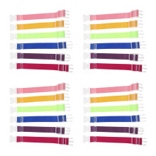 24Pcs Durable Travel Straps with Clips Adjustable Backpack Accessories