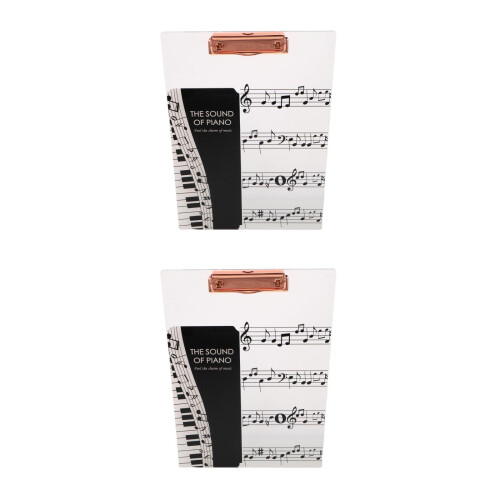 2Pièces -Partitions Multi, Organisateur Notes Musiciens